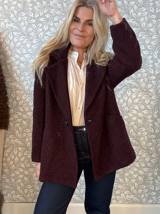 Isabel Coat Bordeaux