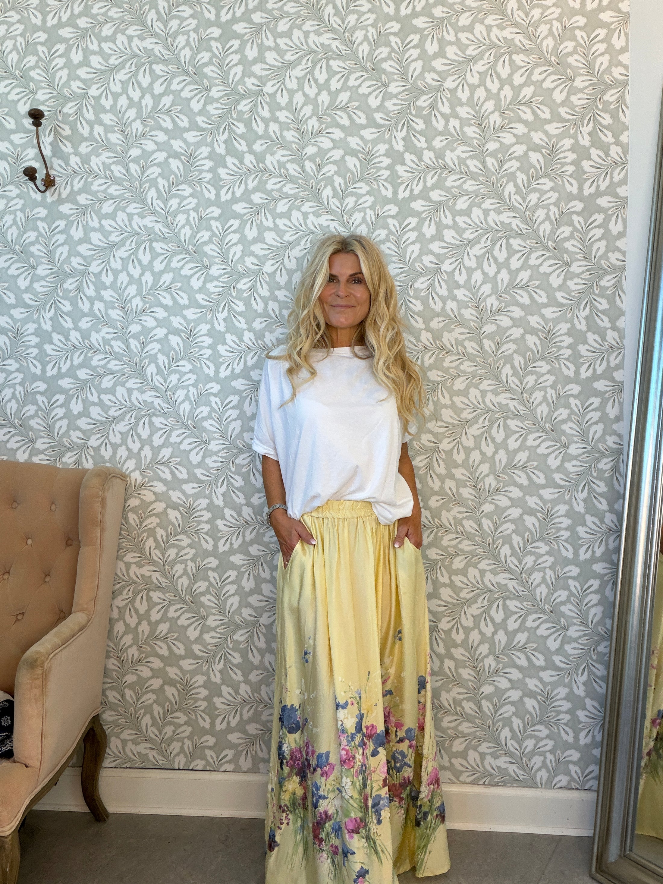 Flower Skirt yellow
