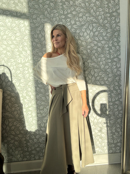 Dream Skirt Khaki