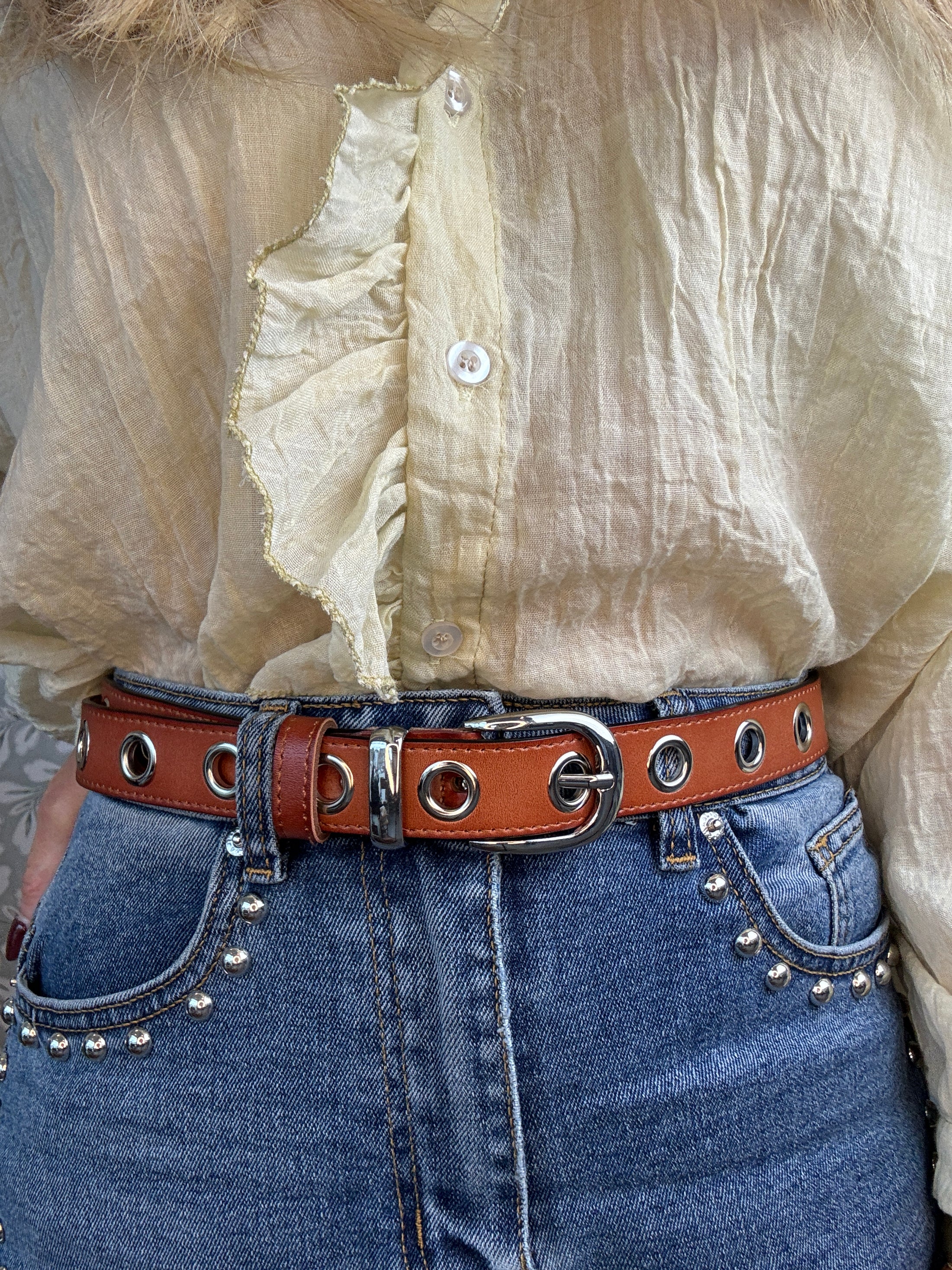 Leather Belt Brown