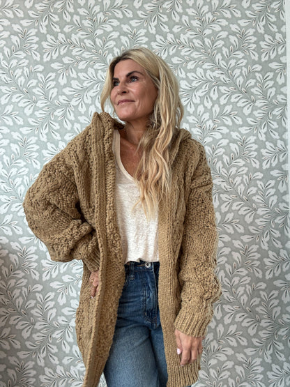Handmade Knit Khaki