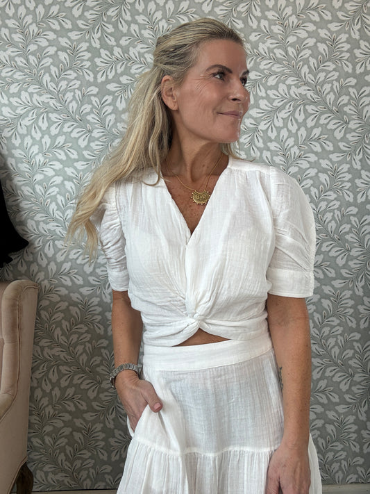 Sade Blouse White