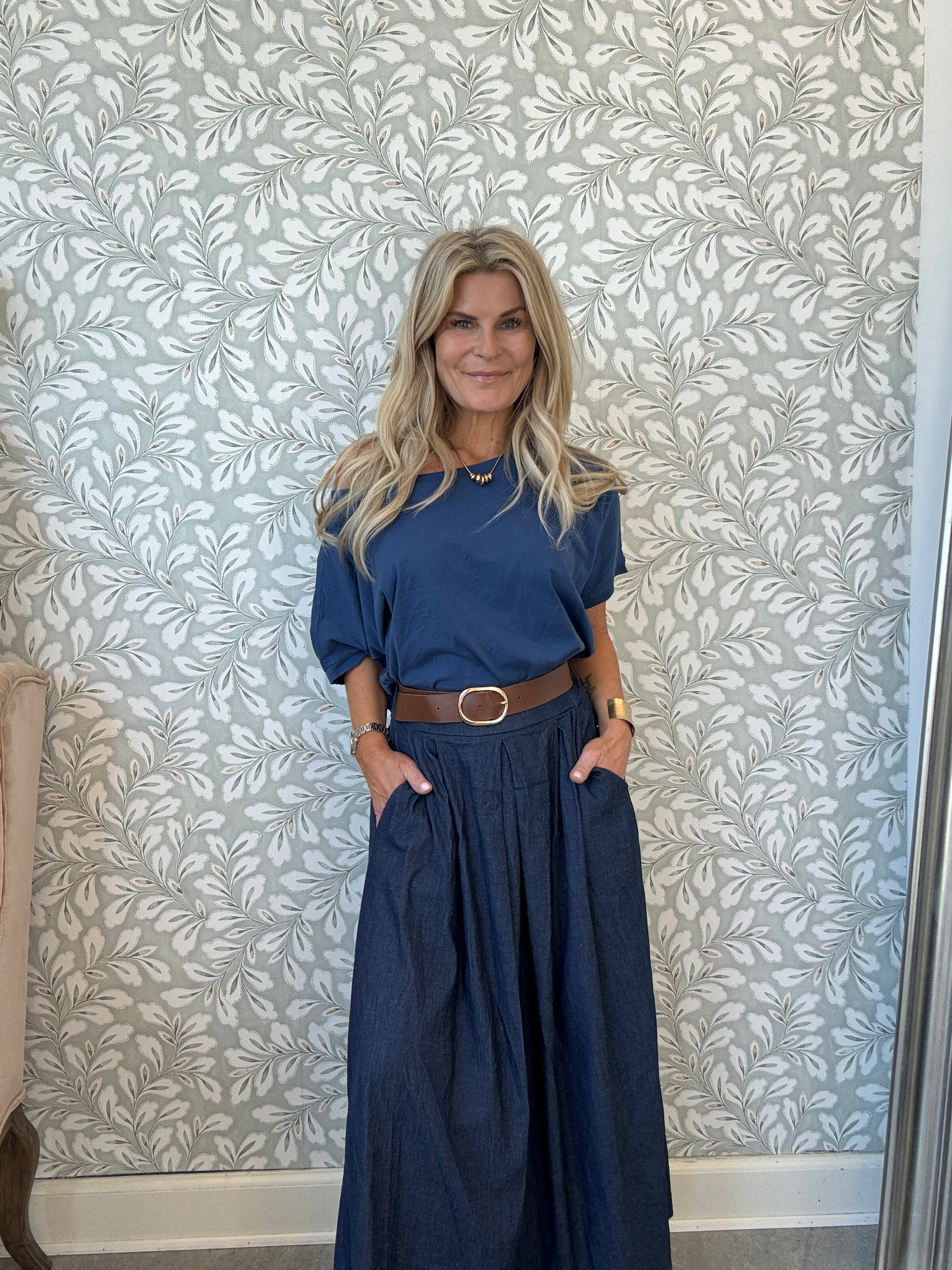 Soft Denimskirt Blue