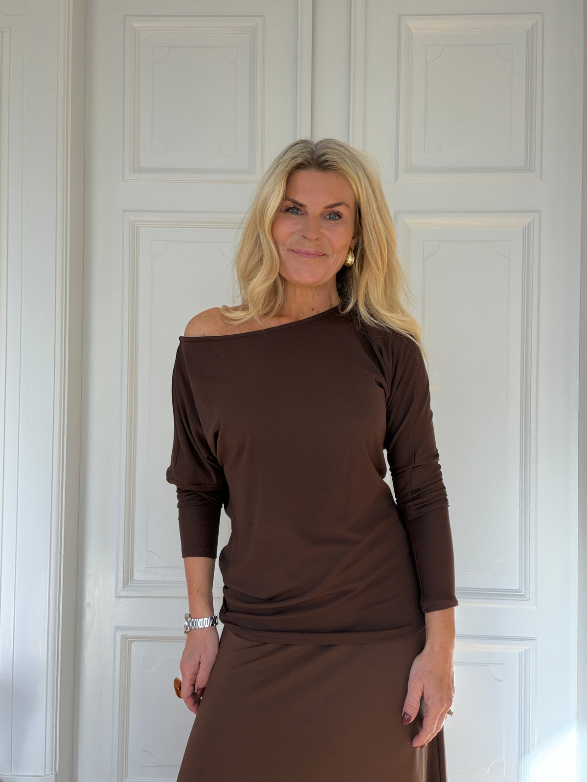 Casy Blouse Brown