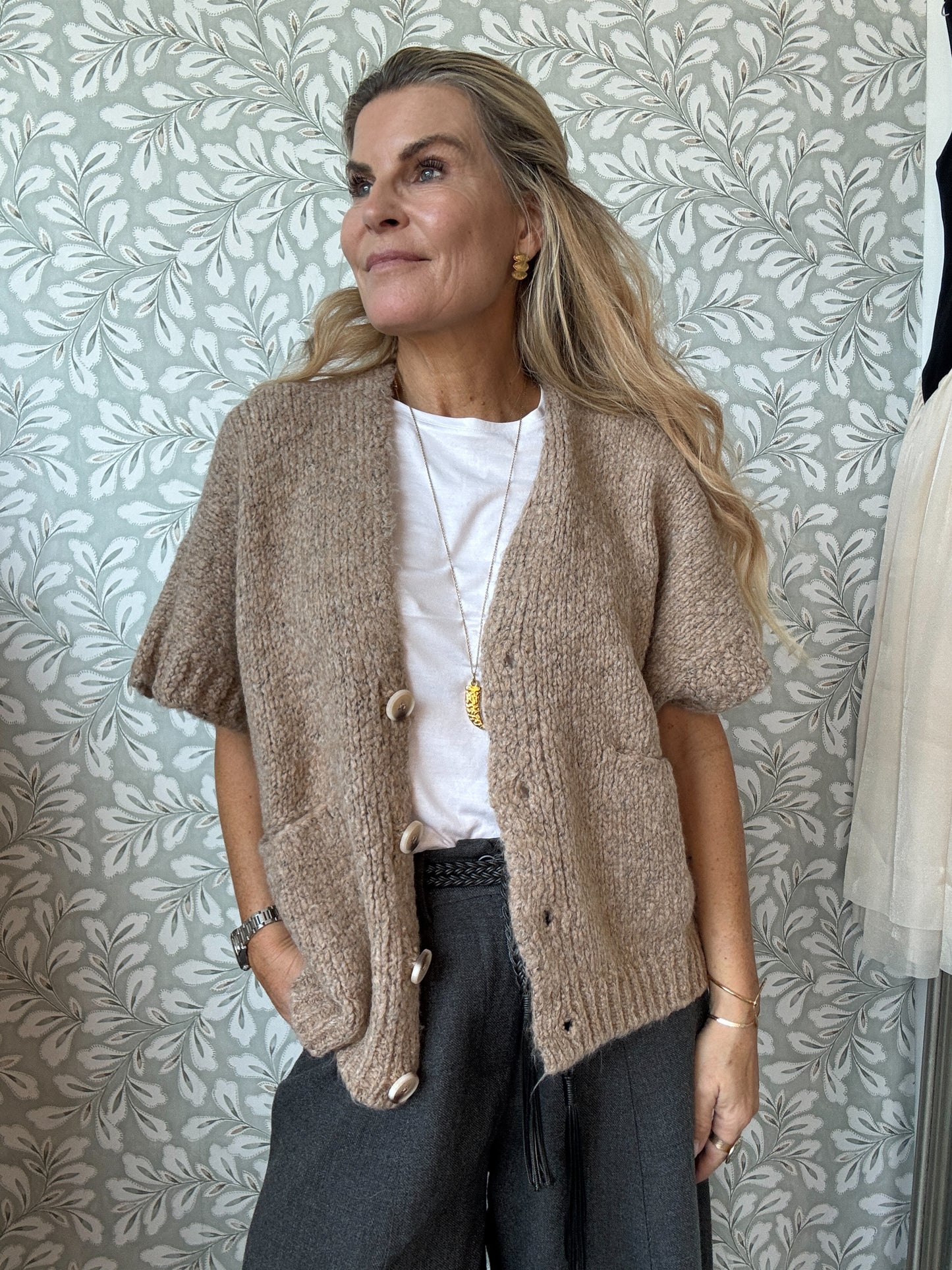 Cana Knit cardigan camel