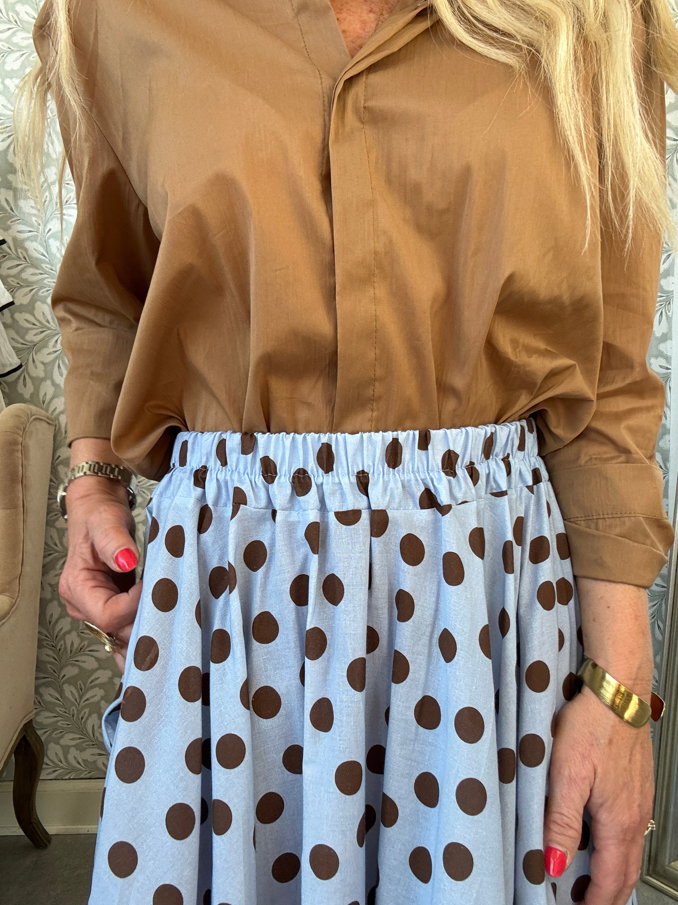 Trish Skirt Blue