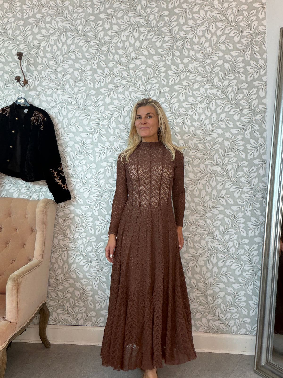 Tulle dress Brown