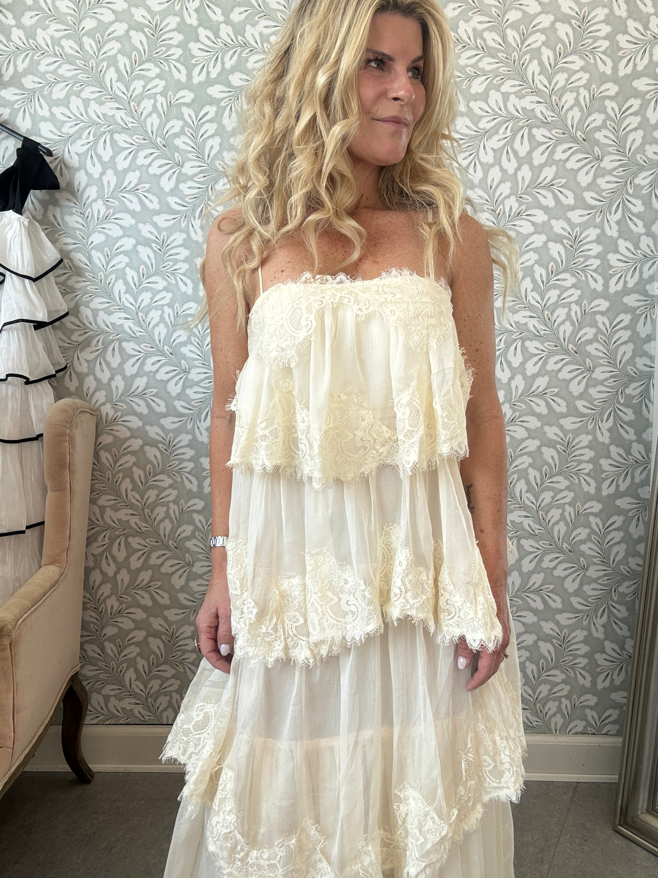 Zanzi dress Offwhite