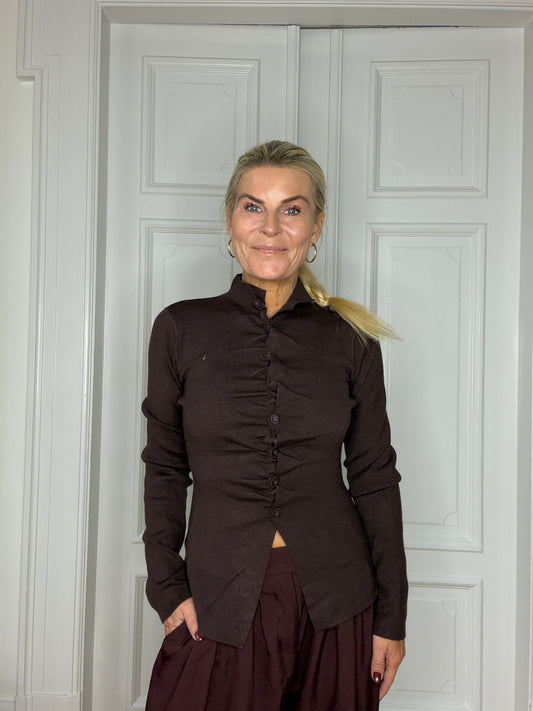 Liddi cardigan chokolate