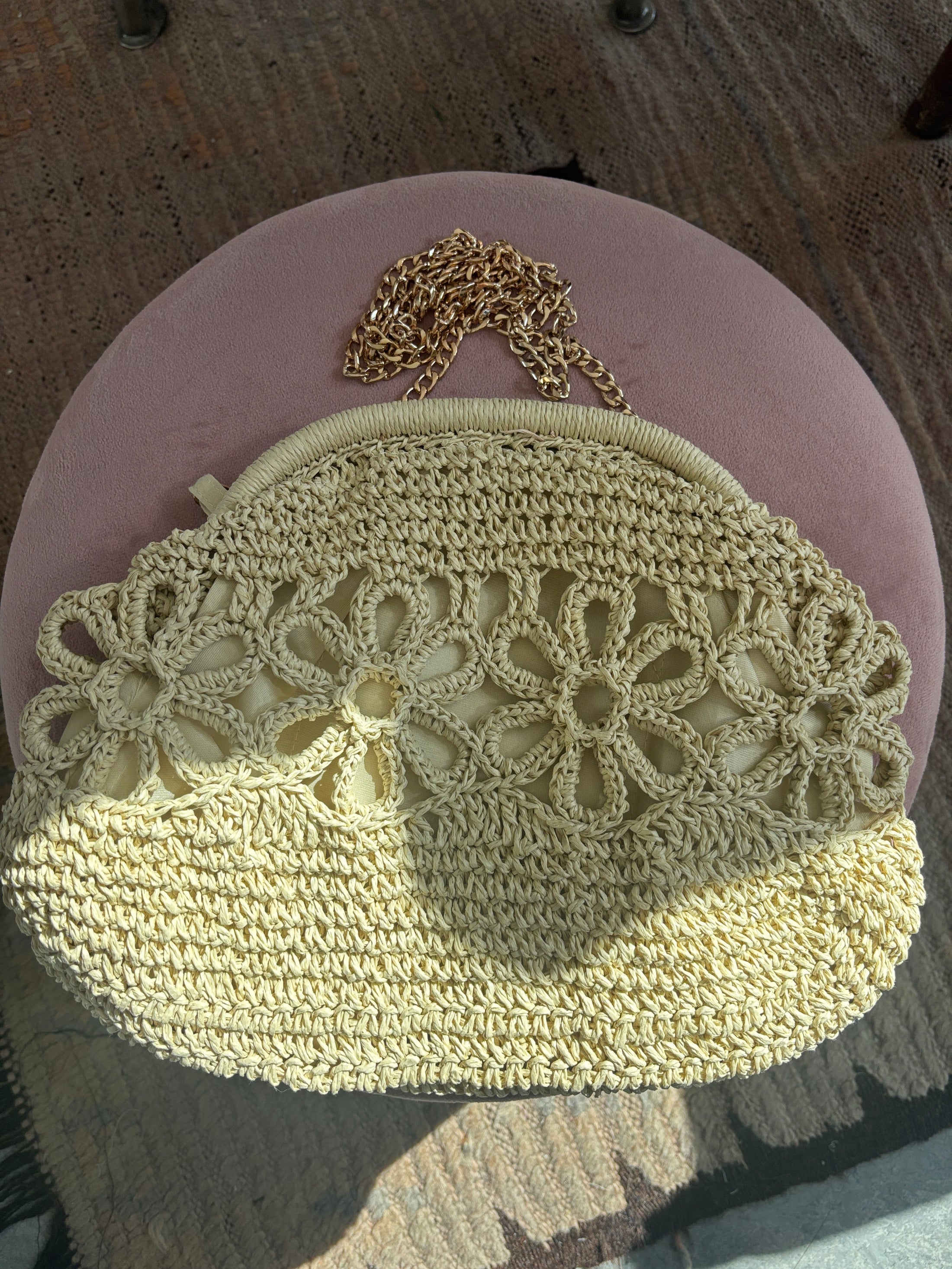 Rosa clutch/bag nature