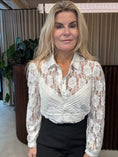 Load image into Gallery viewer, Lace Shirt White
