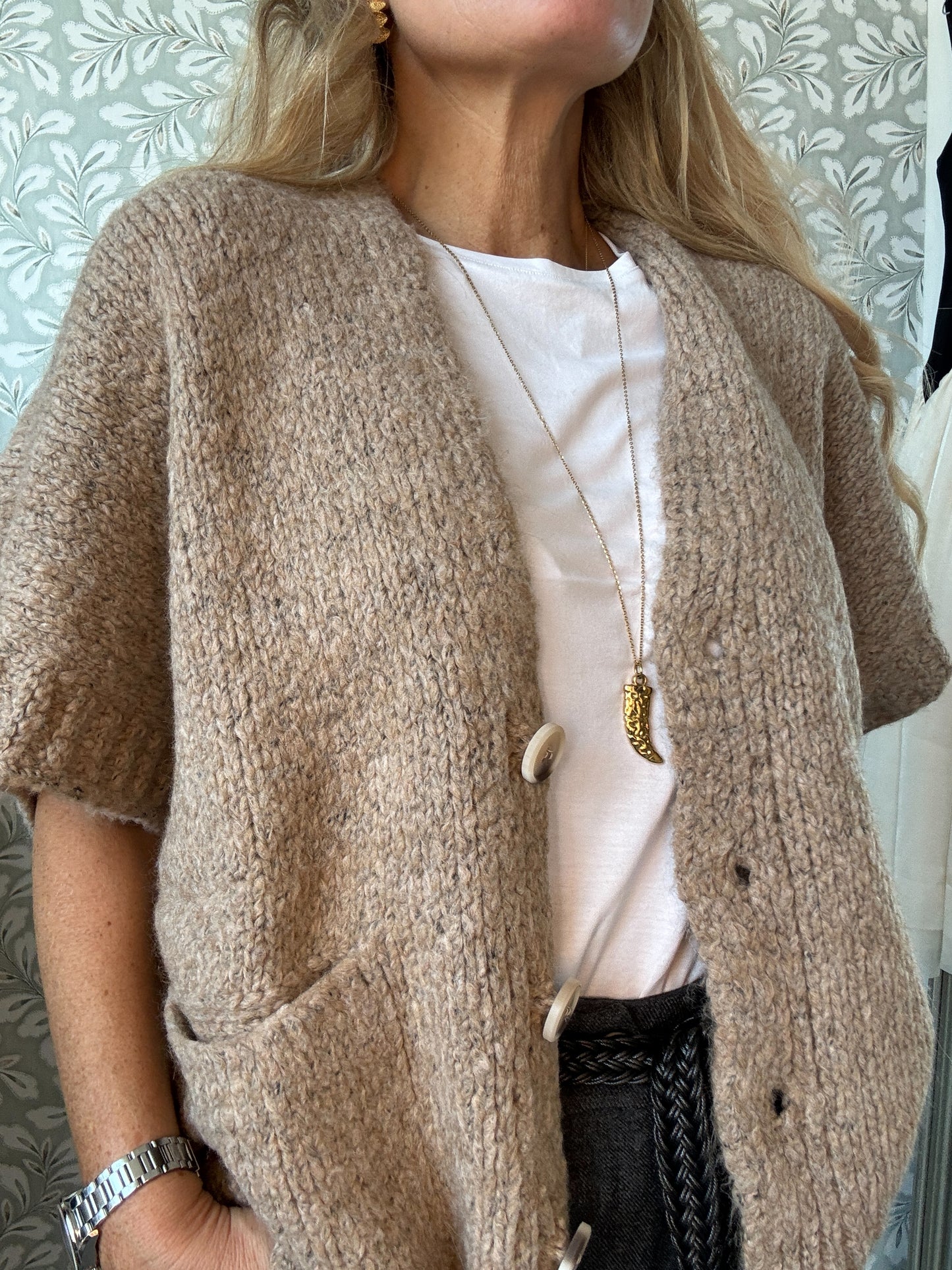Cana Knit cardigan camel