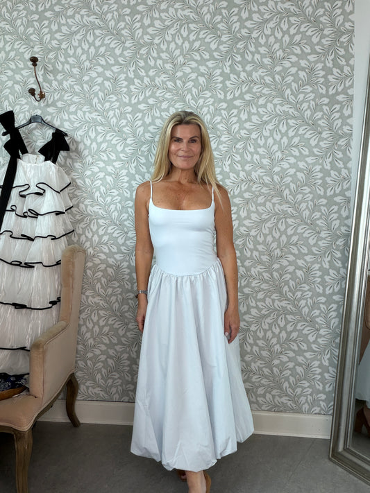 Balloon dress blue