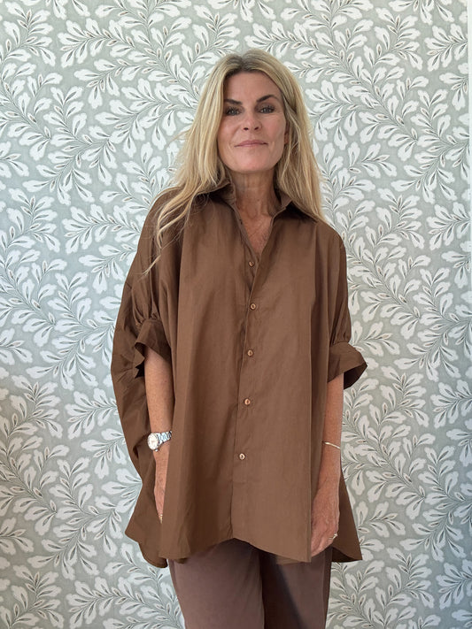 Mora Shirt Brown