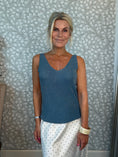 Load image into Gallery viewer, Cille top jeans Blue
