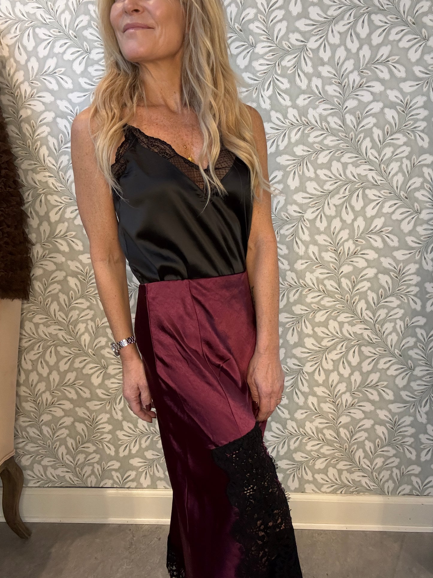 Moulin Skirt Bordeaux