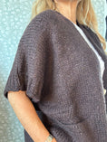 Load image into Gallery viewer, Cana Knit cardigan Brown
