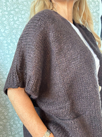 Cana Knit cardigan Brown