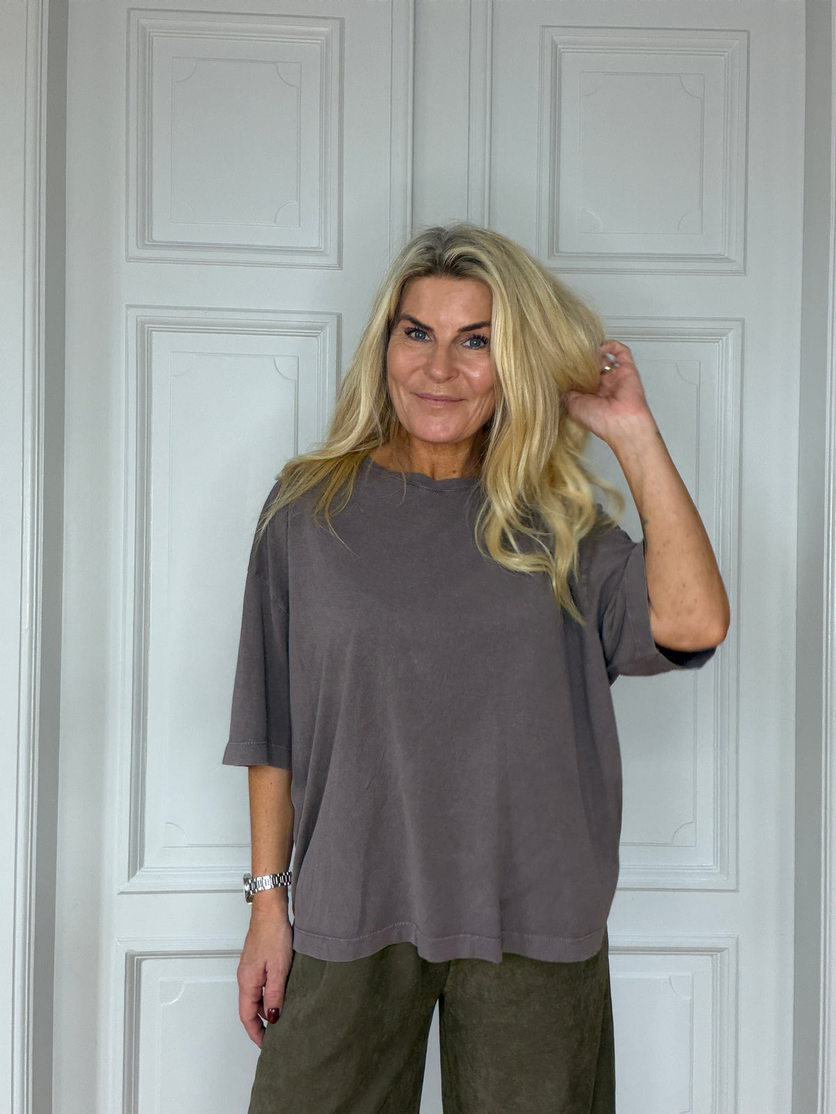 Paula t-shirt Dusty Rose