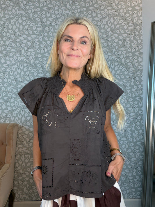 Ditte Blouse Brown