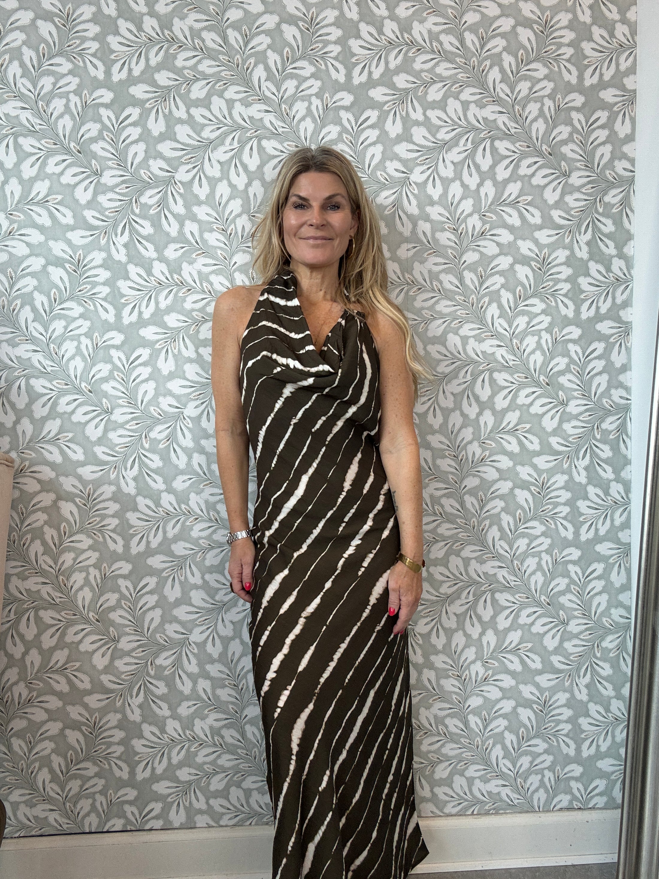 Safari dress Dark green