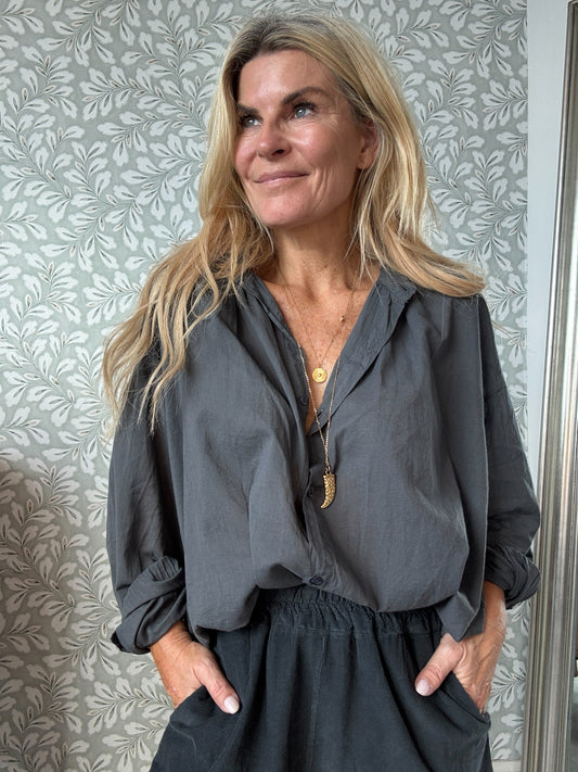 Boho Shirt Grey