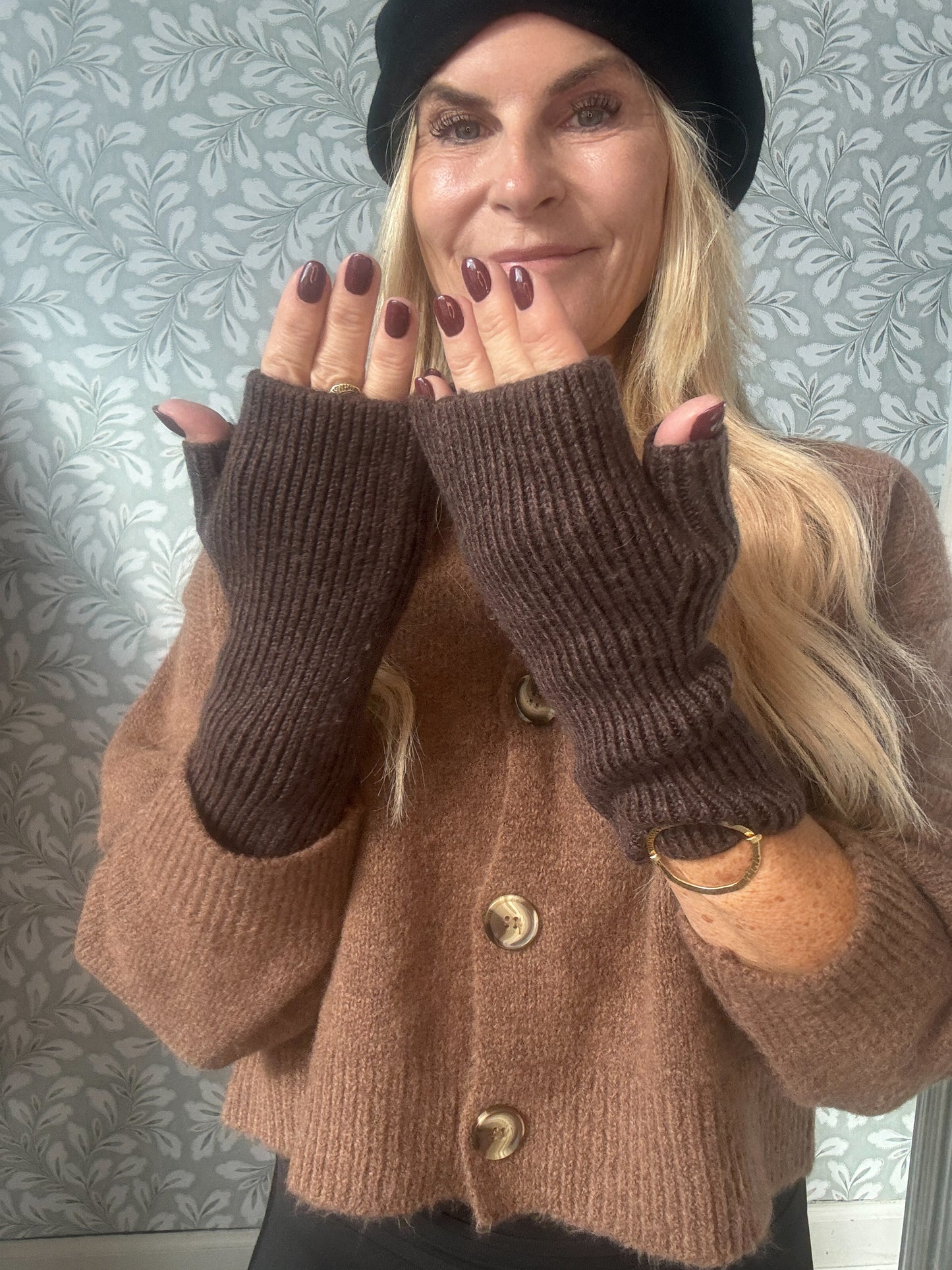 Fingervanter Chocolate