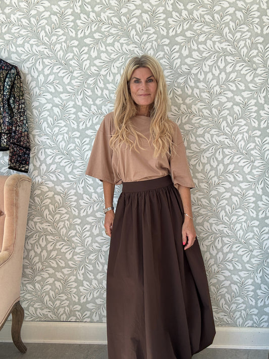 Balloon Skirt Brown