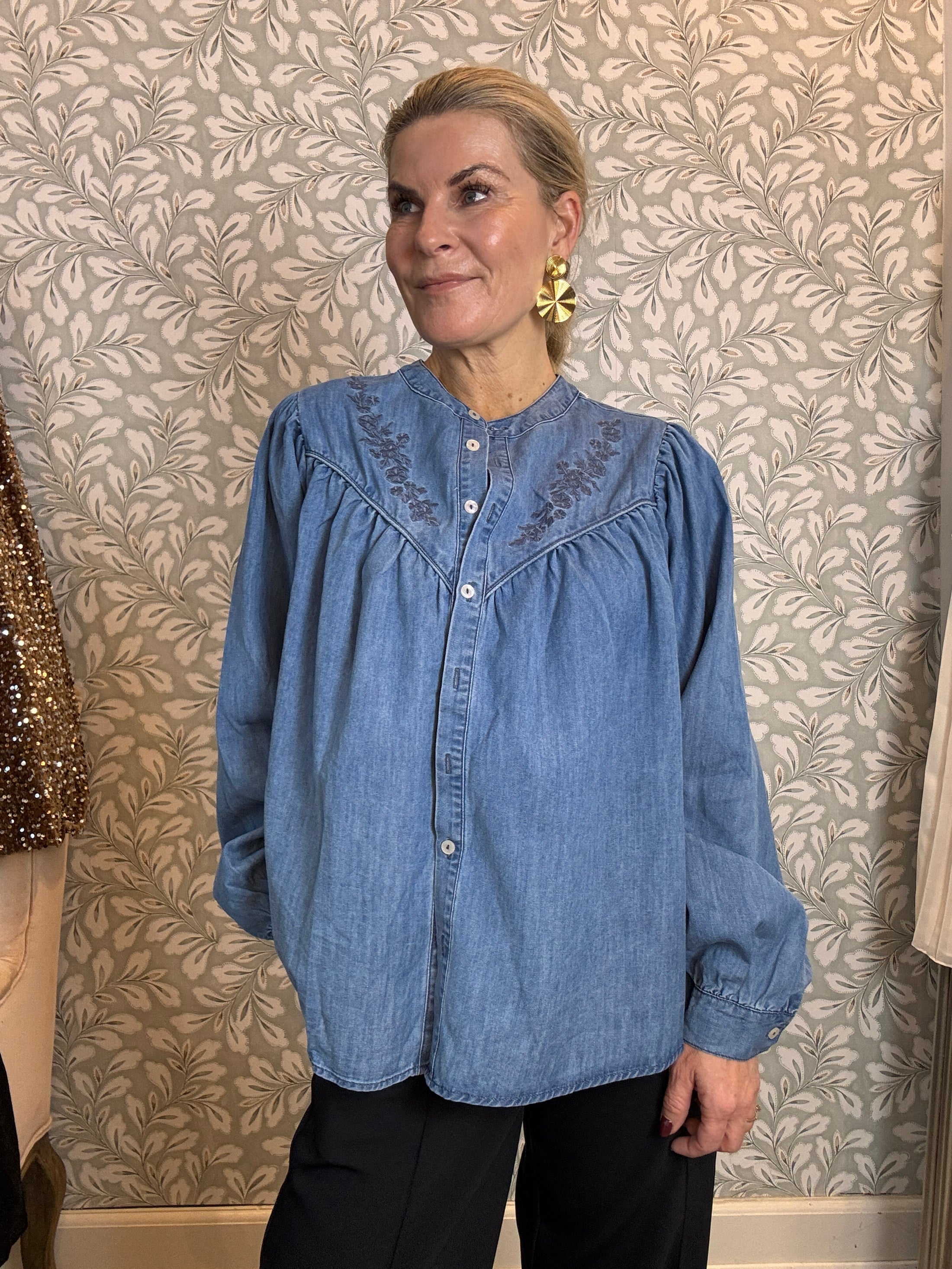 Lila Denimshirt Blue