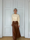 Load image into Gallery viewer, Jila Skirt Brown
