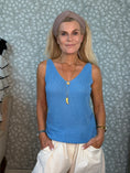 Load image into Gallery viewer, Cille top light Blue
