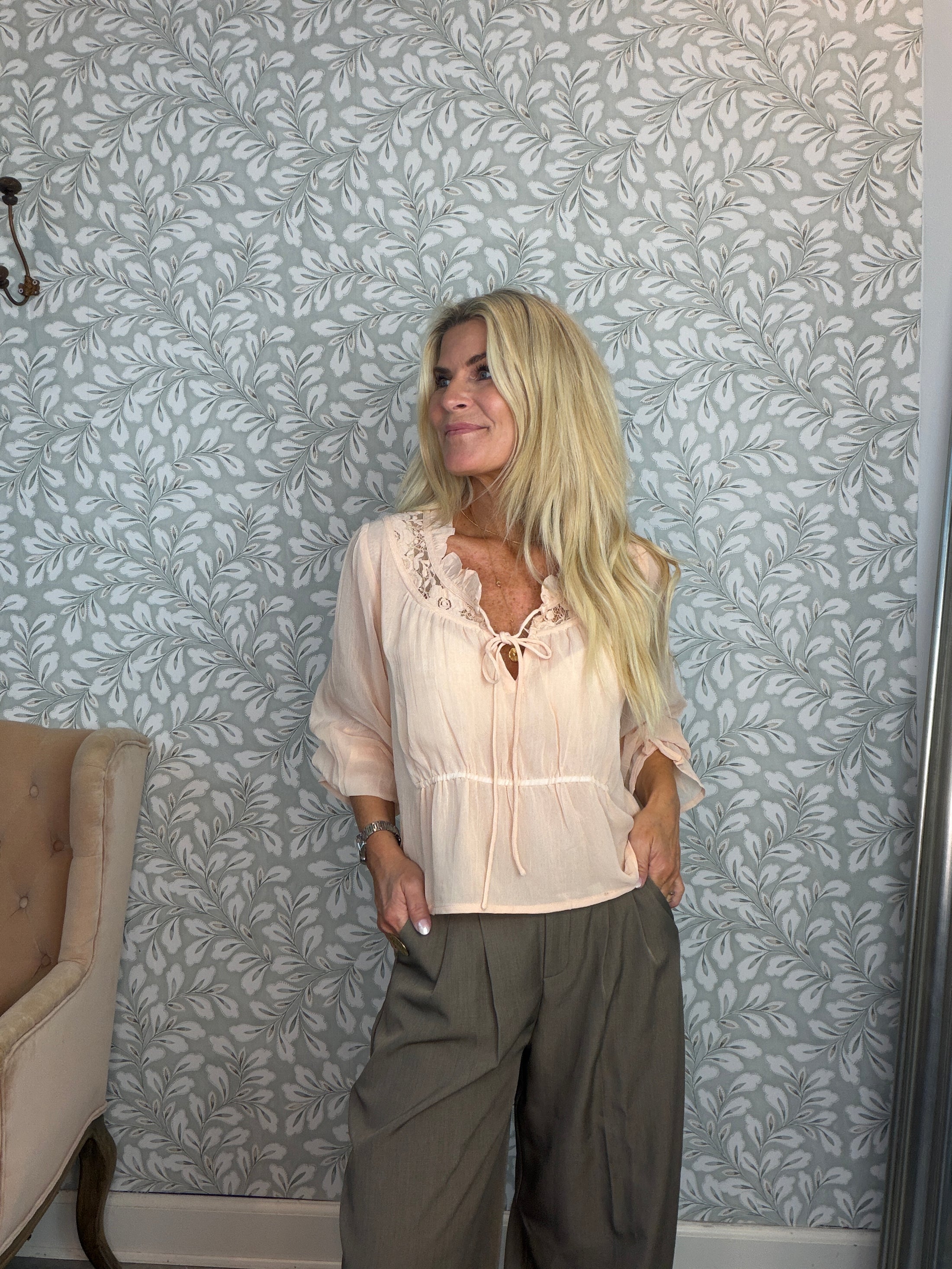 Silo Blouse nude