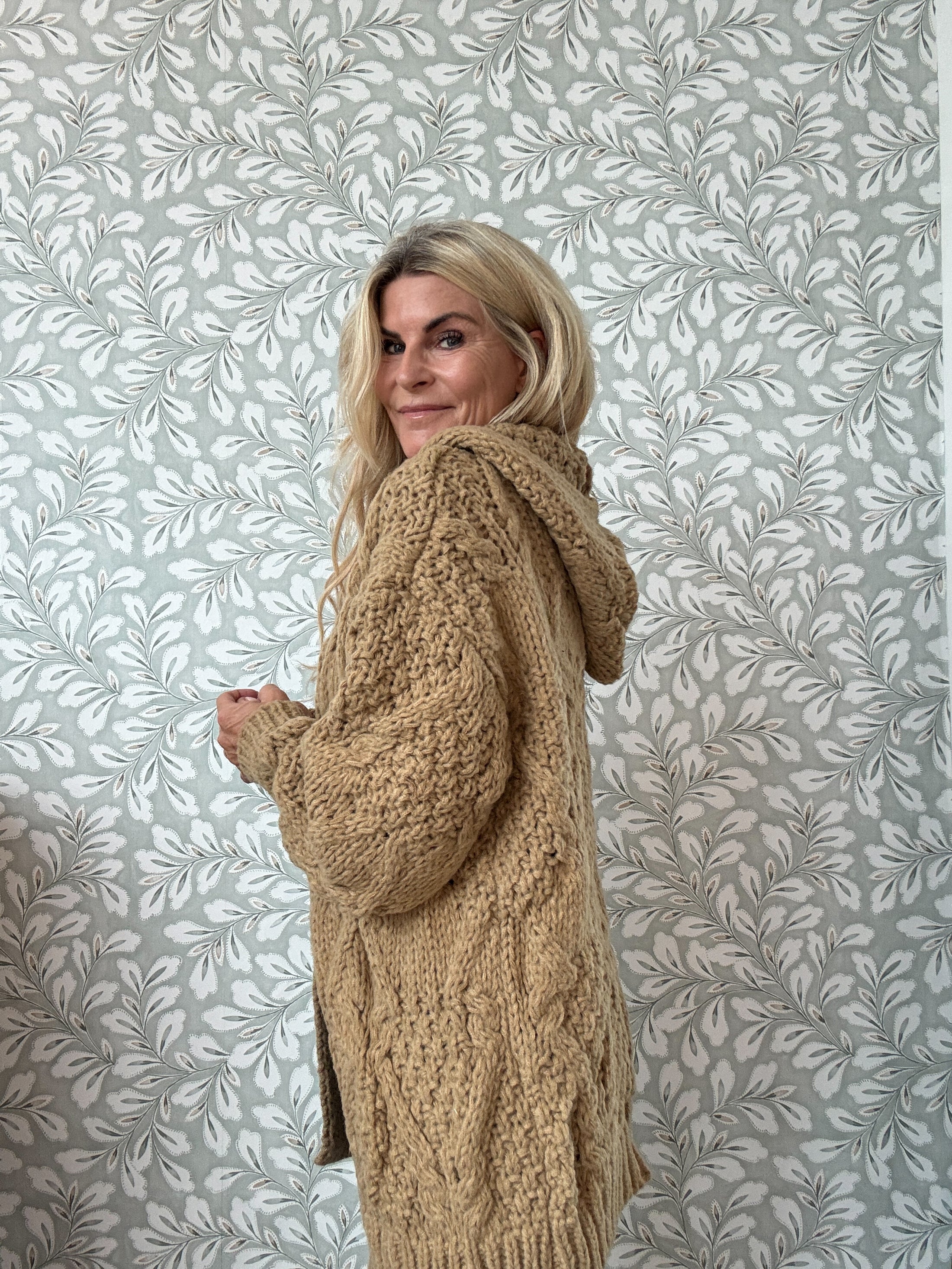 Handmade Knit Khaki
