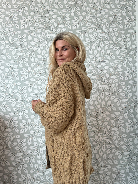 Handmade Knit Khaki