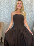 Load image into Gallery viewer, Milan dress choko
