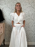 Load image into Gallery viewer, Sade Skirt White

