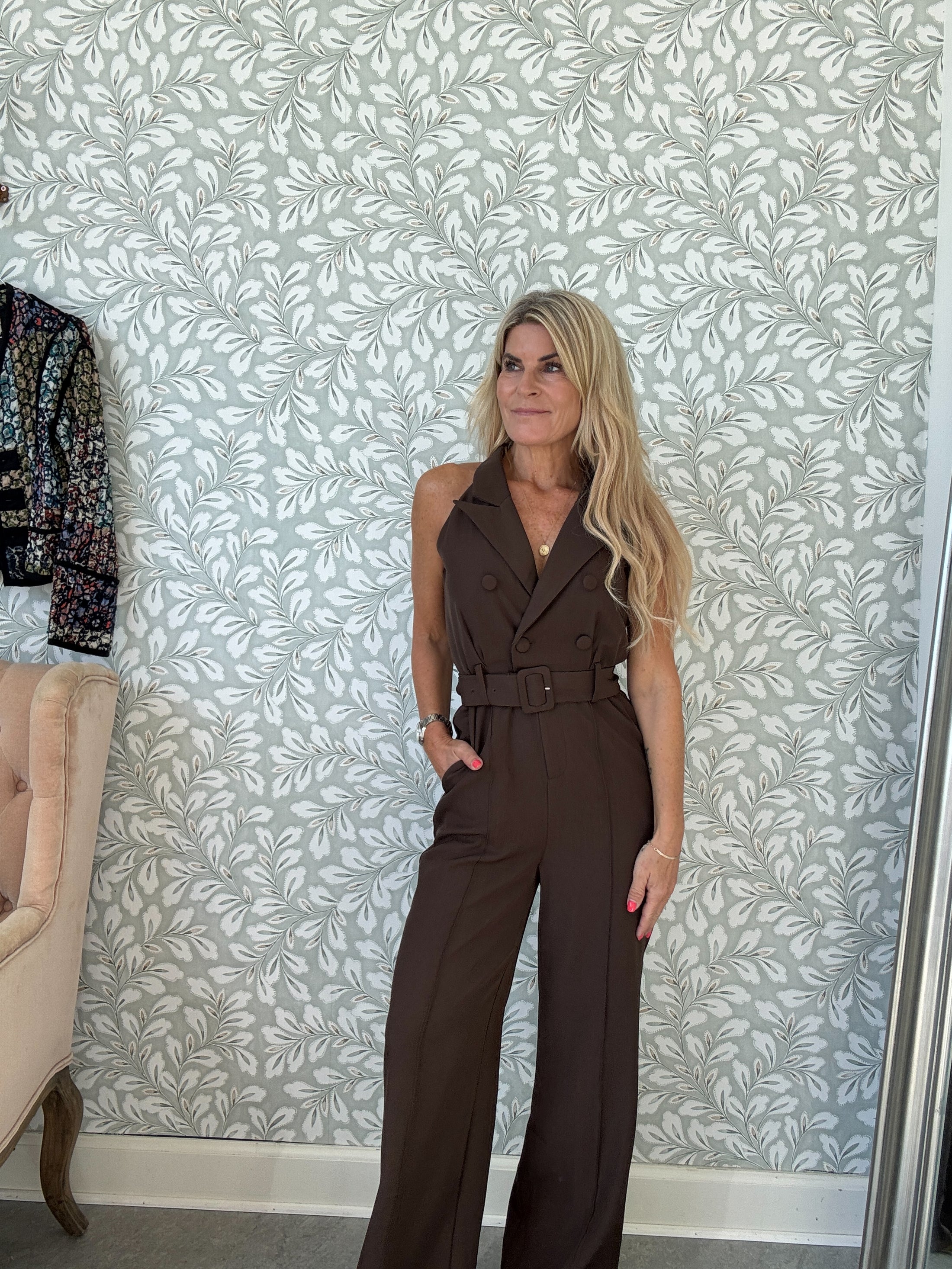 Nomi Jumpsuit Brown