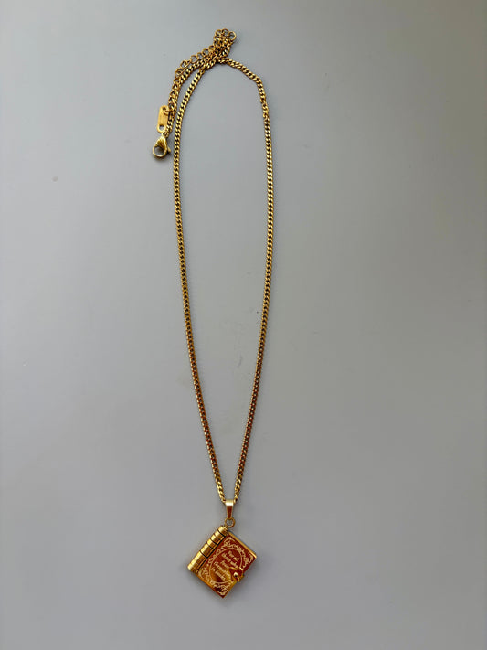 Book Necklace