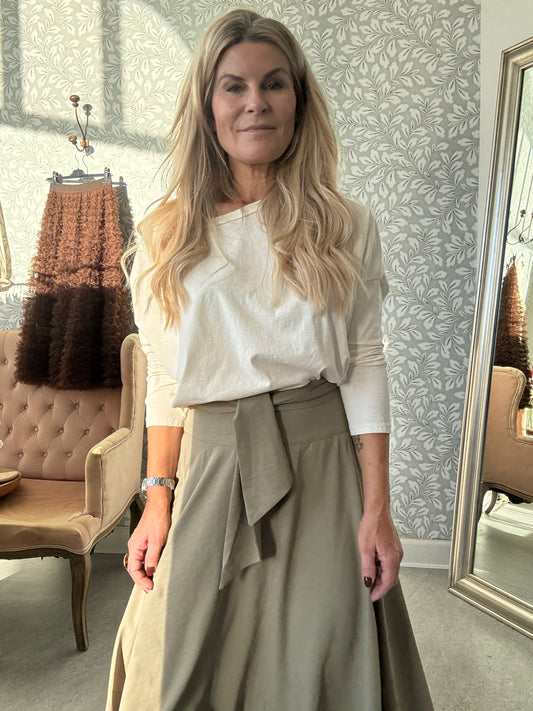 Dream Skirt Khaki