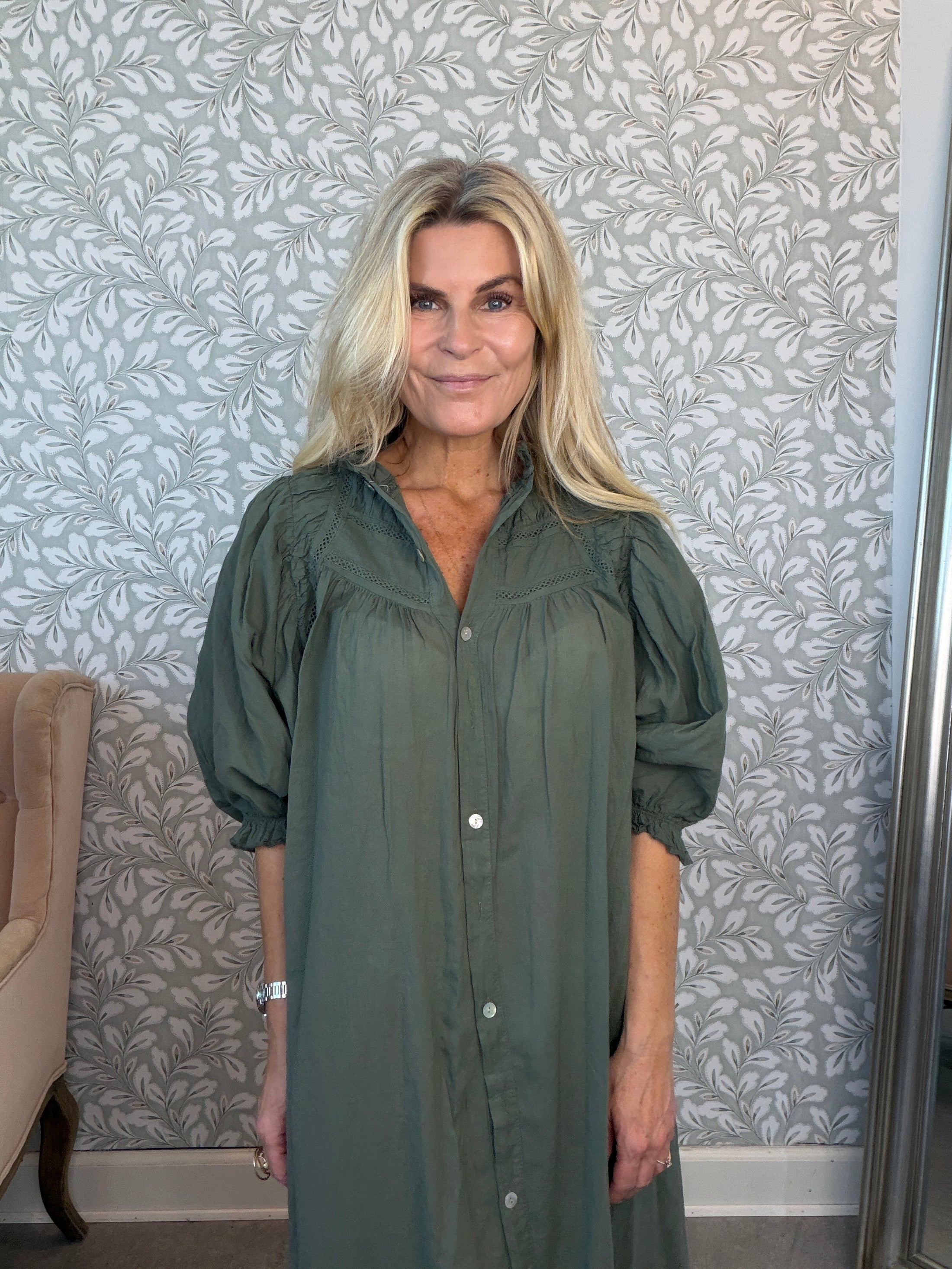 Luca shirtdress army