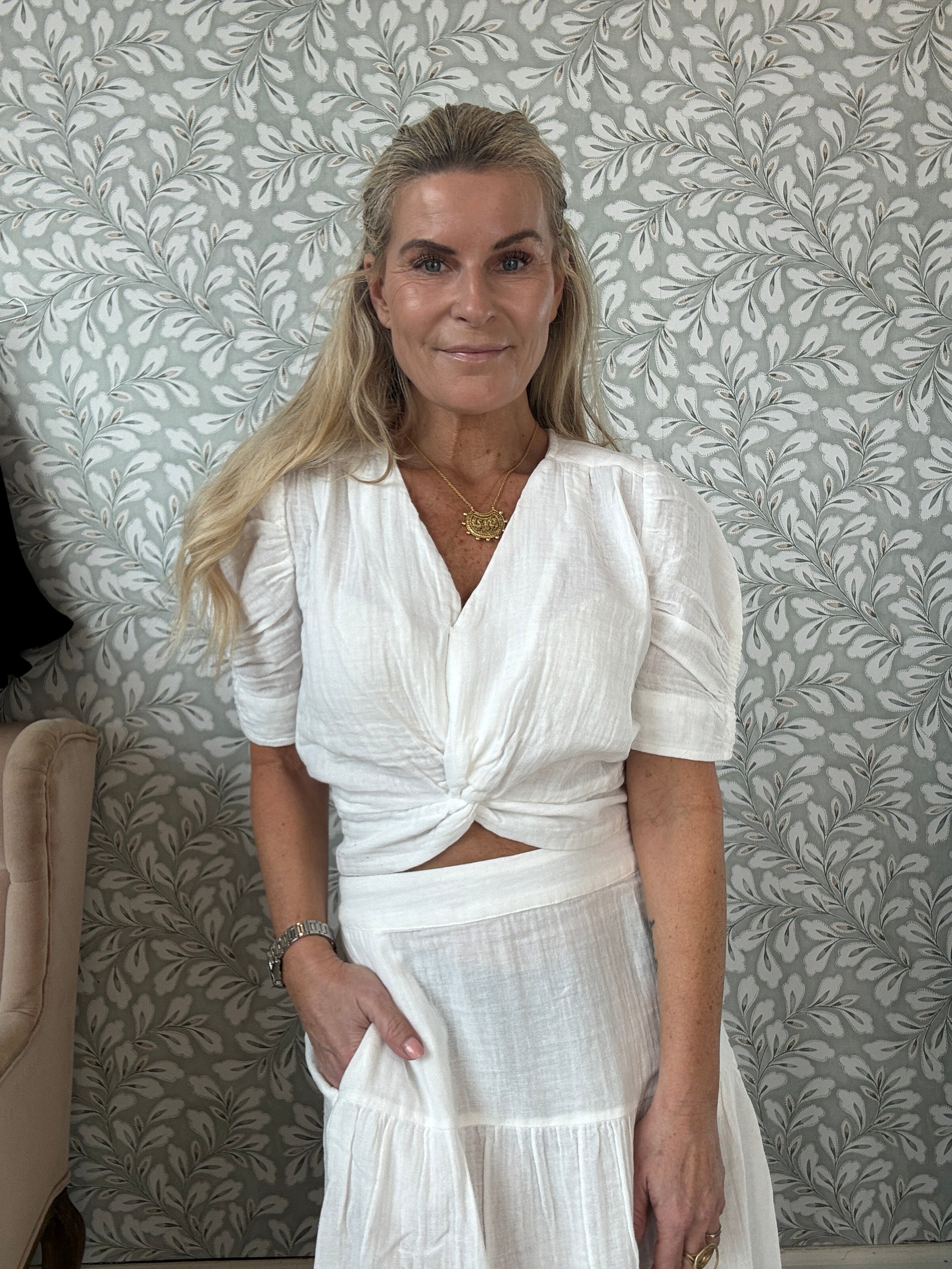 Sade Blouse White