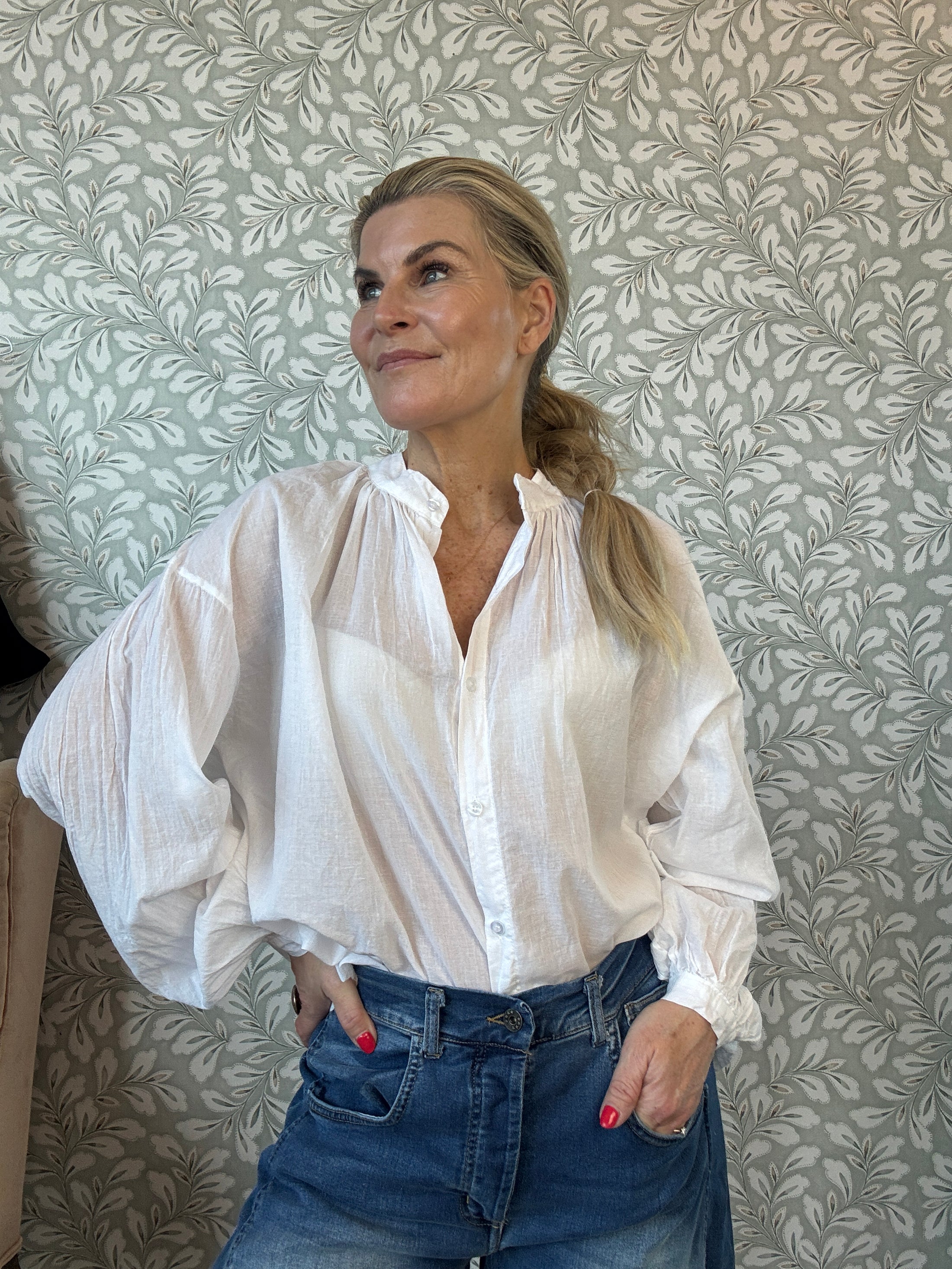 Boho Shirt White