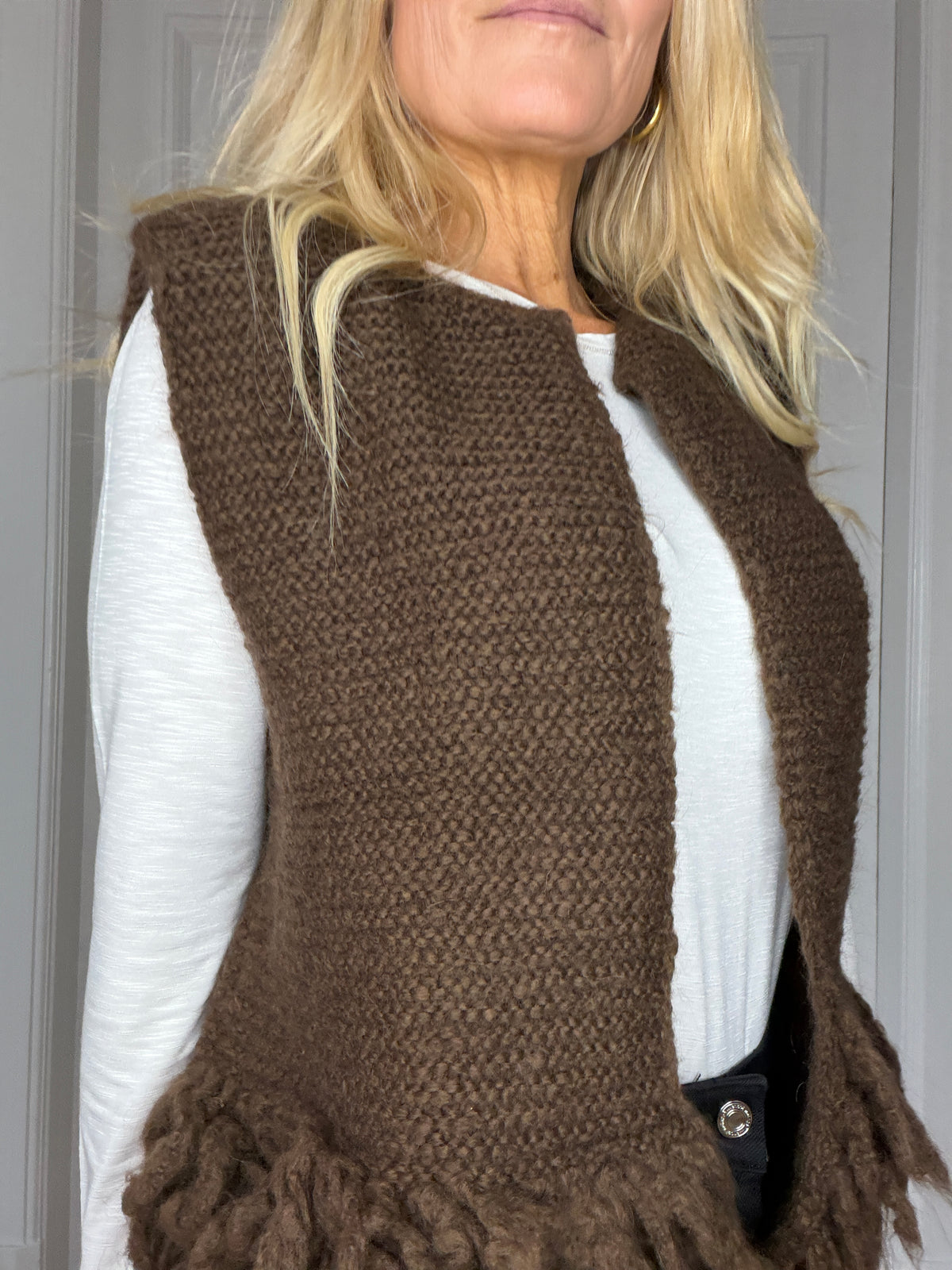 Chile vest Brown