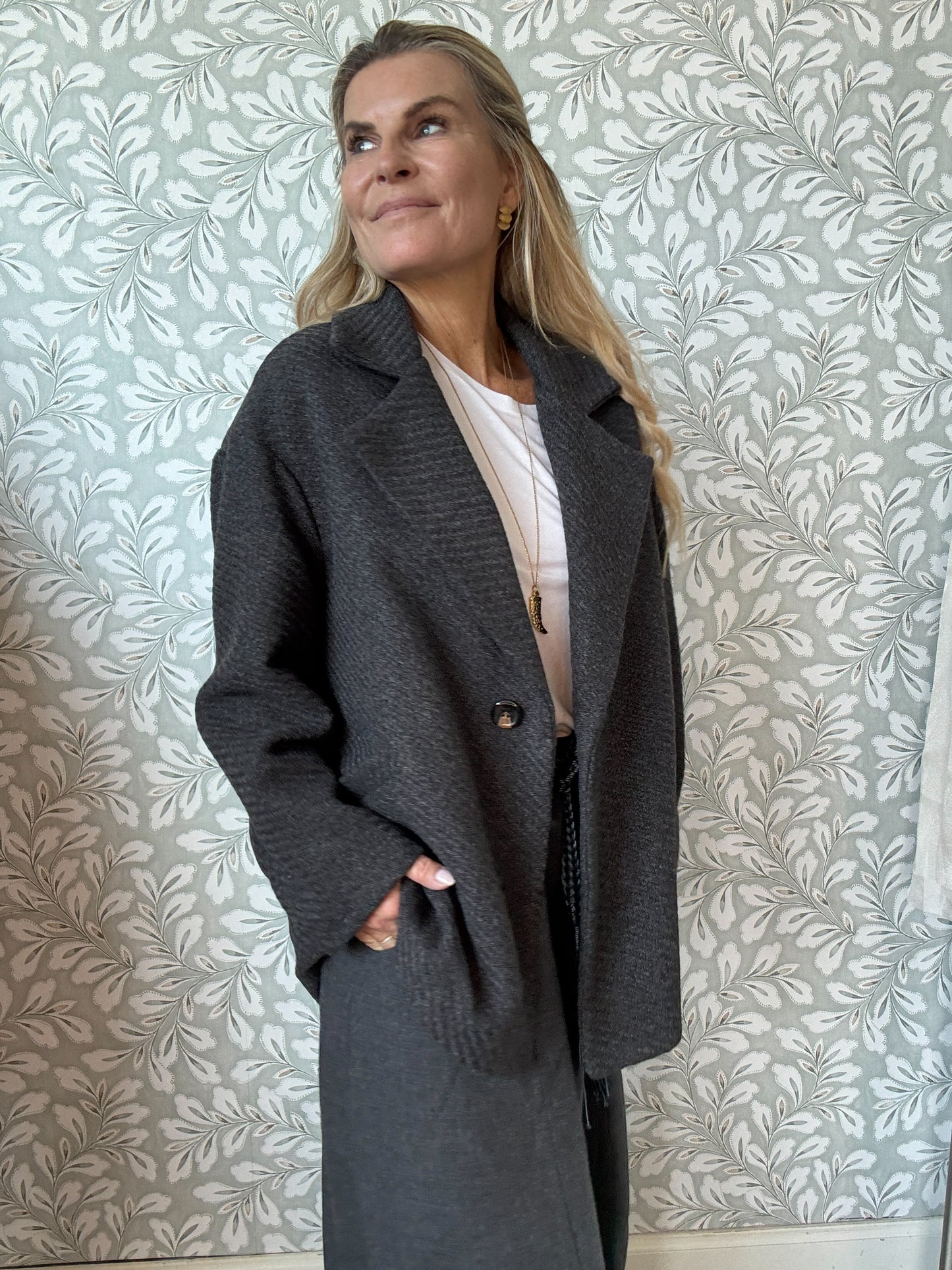 Isabel Coat Grey