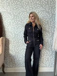 Load image into Gallery viewer, Denim jumpsuit Dark Blue
