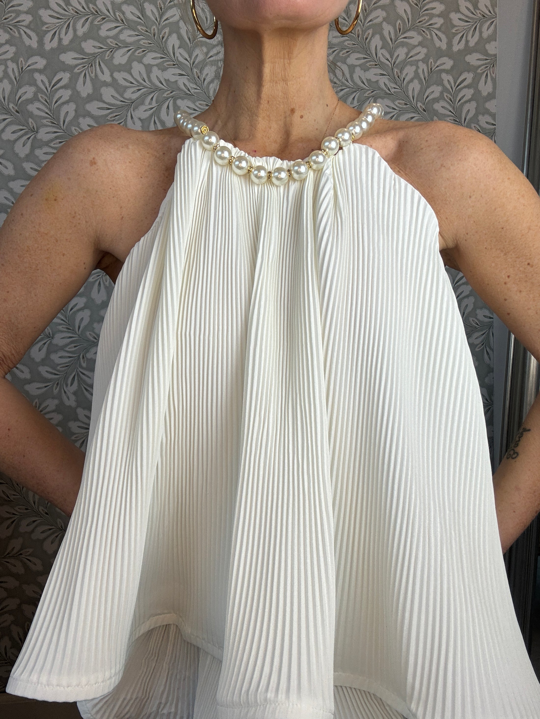 Pearl top White