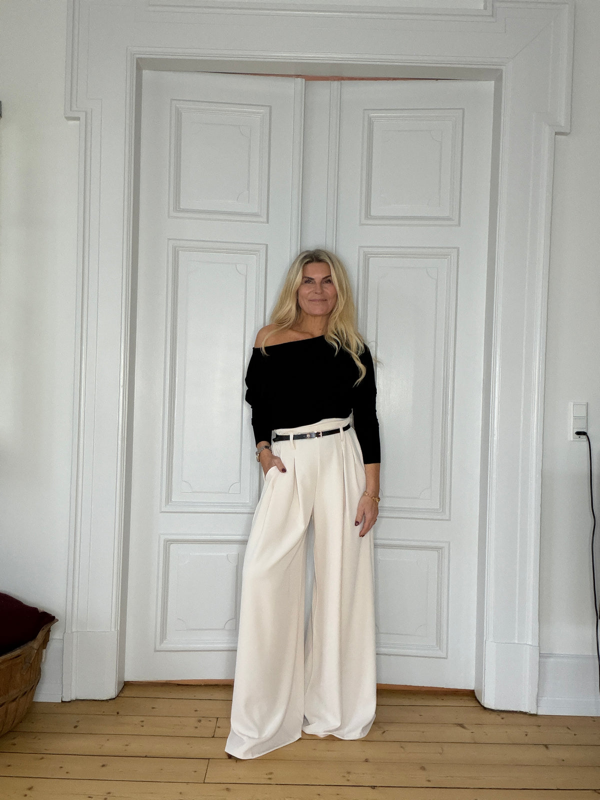 Lila pants Offwhite