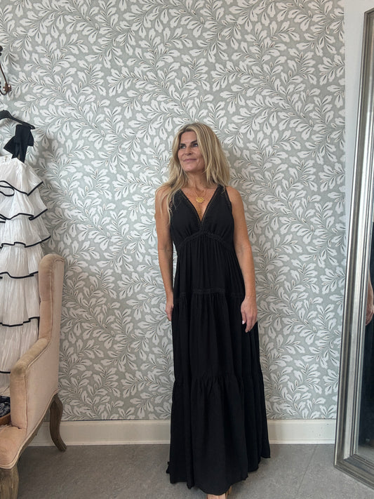 Roma dress Black