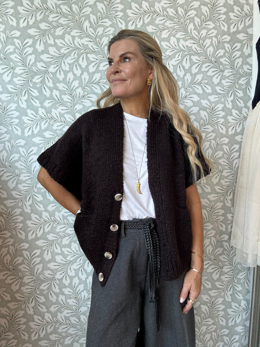 Cana Knit cardigan Brown