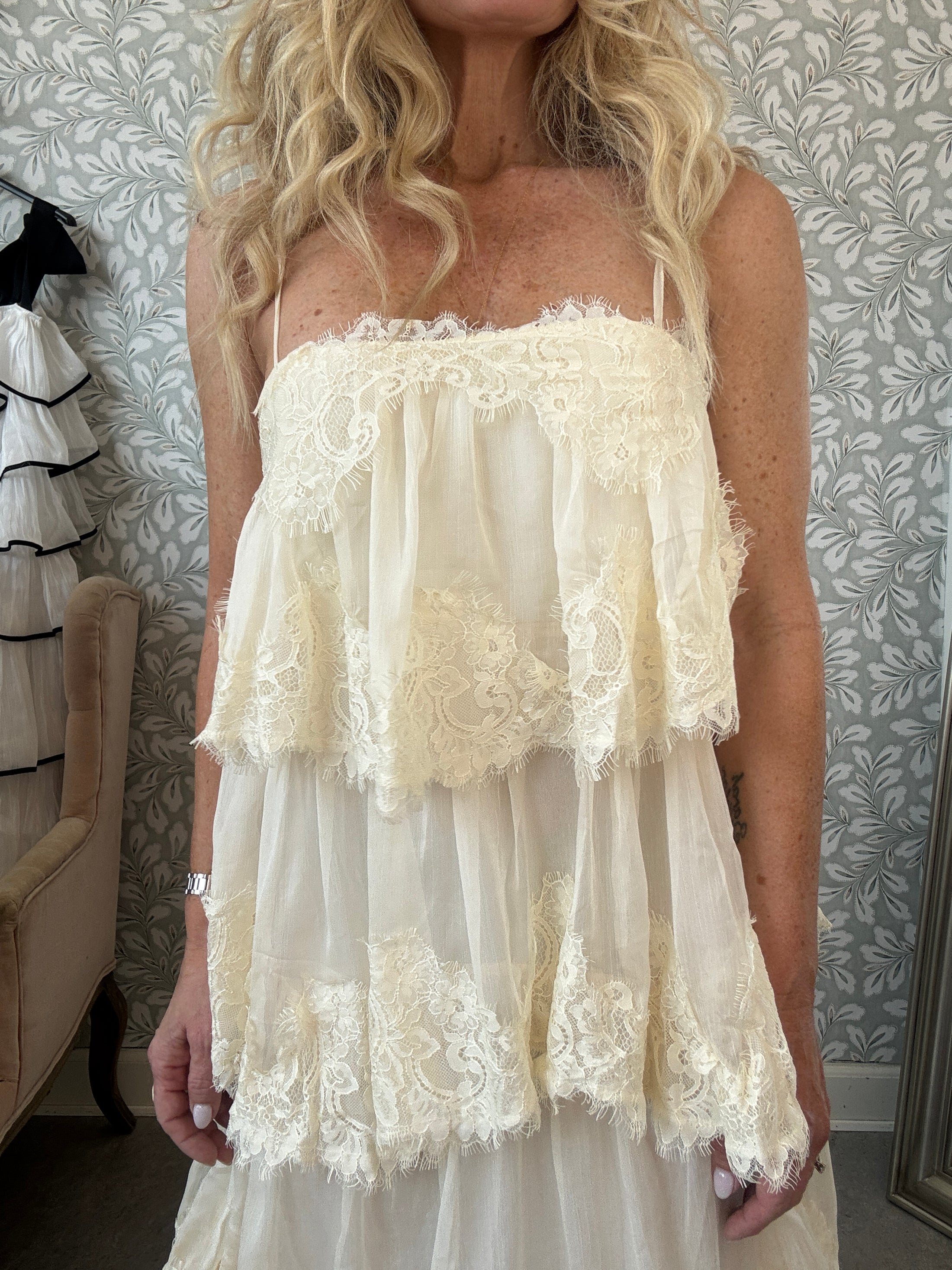 Zanzi dress Offwhite